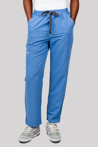 JoJu women’s 5 pocket straight leg trousers made from our 4-way stretch luxurious tri-blend fabric.
