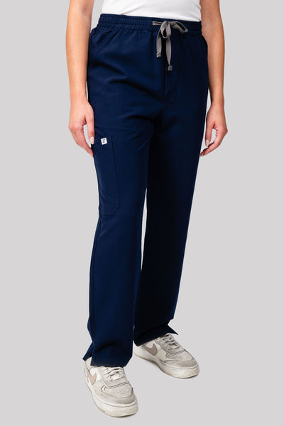 JoJu women’s 5 pocket straight leg trousers made from our 4-way stretch luxurious tri-blend fabric.